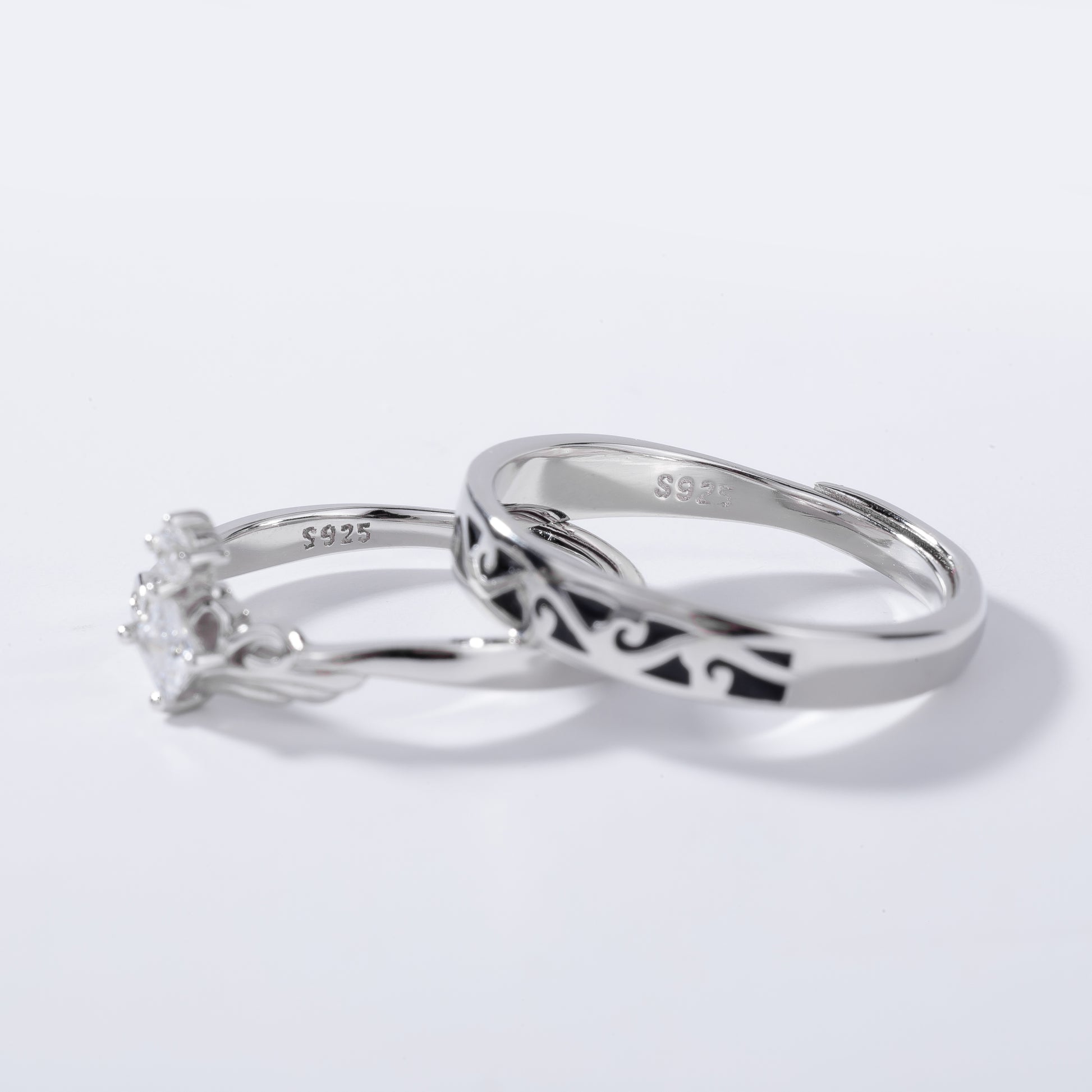 Princess Knight Couple Rings | Couple Rings | AVIJEWELRY